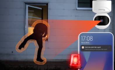 camera-ai-vconnex camera AI thông minh vconnex cảnh báo xâm nhập bất thường