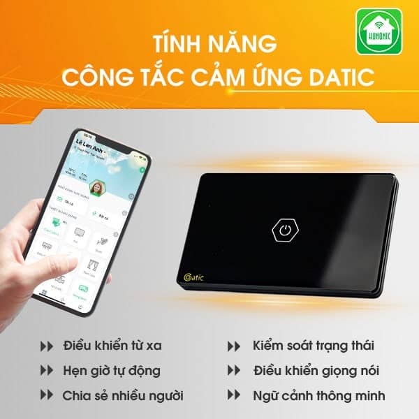 cong-tac-cam-ung-datic-2-nut-kem-o-cam-mau-den Công tắc cảm ứng datic 2 nút kèm ổ cắm màu đen