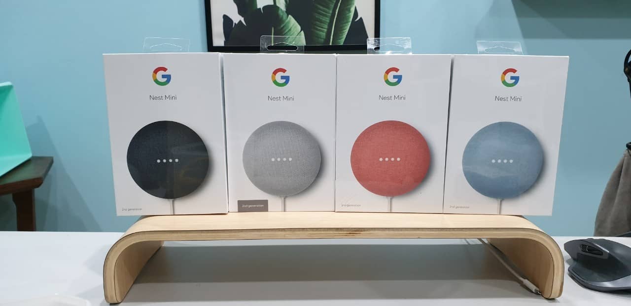 google-nest-mini-4-mau google nest mini 4 màu