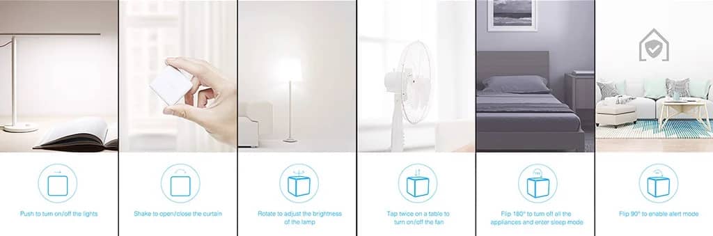 Thiết bị điều khiển ngữ cảnh thông minh Aqara Cube MFKZQ01LM