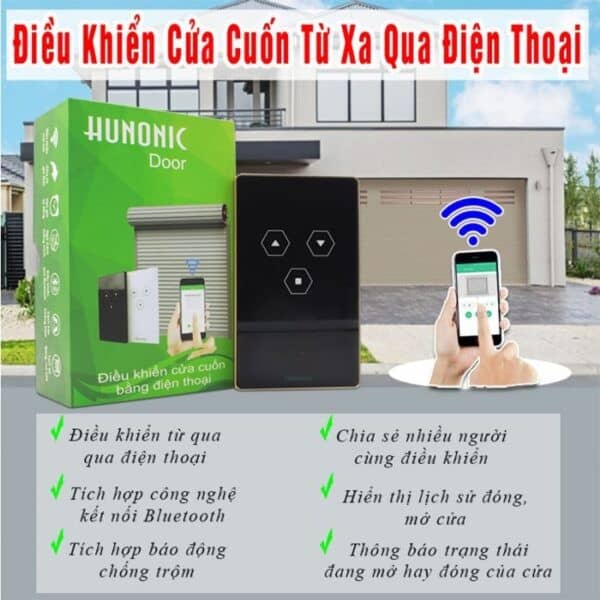 Công Tắc Cửa Cuốn Thông Minh HUNONIC DOOR