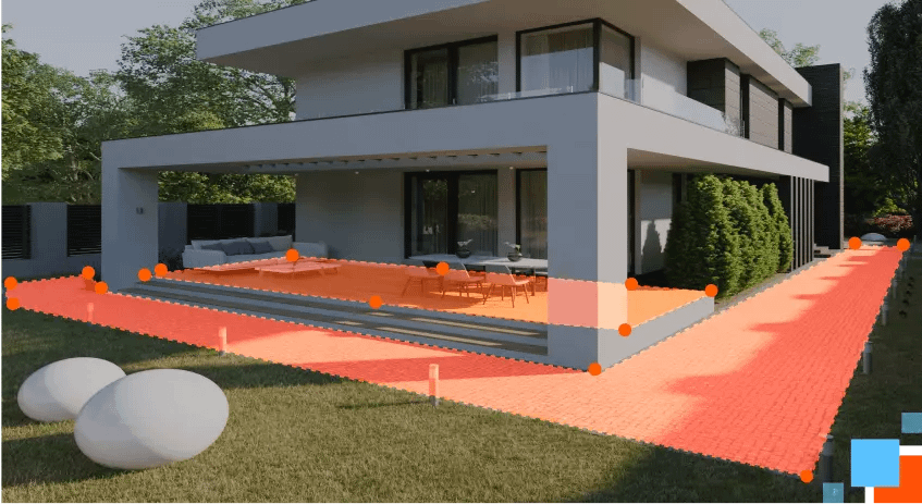 ai-camera-hub-vconnex AI CAMERA HUB VCONNEX vẽ vùng cảnh bảo thông minh